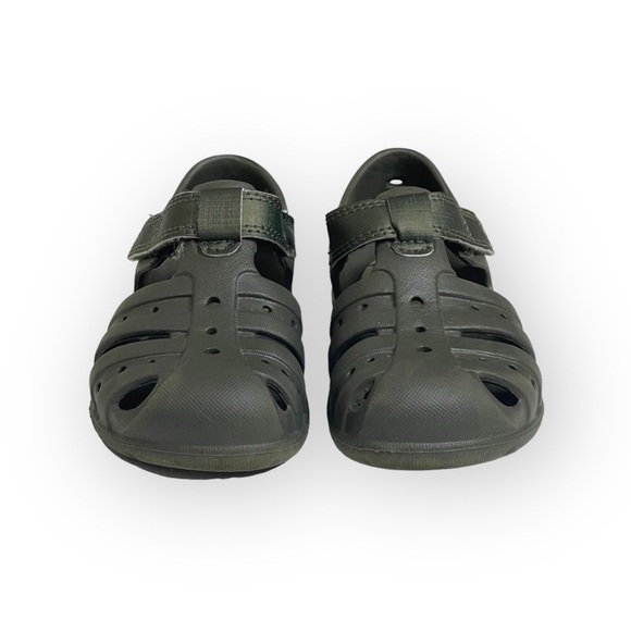 Stride Rite ✿ Unisex Children’s Kid’s Outdoor Sandal ✿ Army Green Camo ✿ Boy 8 - Picture 7 of 16